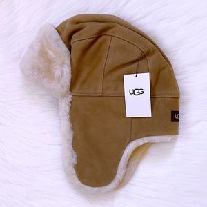 UGG Tan and Cream Women's Hat